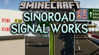 Sinoroad Signal Works Mod (26.1.2, 1.20.1) – Build Realistic Road Networks