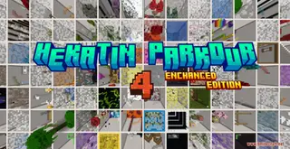 HeKaTiN Parkour 4 Map (26.2, 1.20.1) – 200 levels Parkour