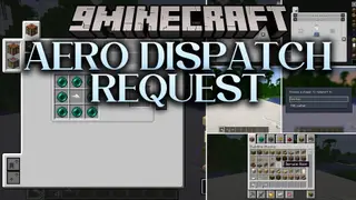 Aero Dispatch Request Mod (26.1.2, 1.20.1) – Throw Paper Planes to Teleport