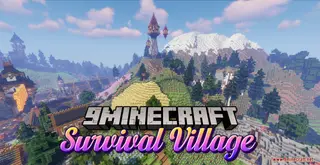 Survival Village Map (26.2, 1.20.1) – Tranquil Atmosphere