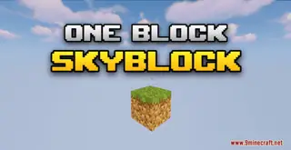One Block SkyBlock Map (26.2, 1.20.1) – Minecraft Hardcore
