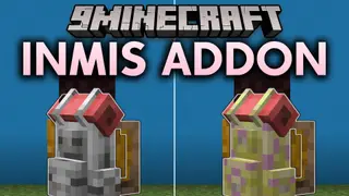 Inmis Addon 9minecraft Mod (26.2) – Wear Realistic 3D Backpacks on Your Back