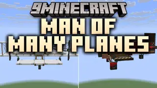 Man of Many Planes 9minecraft Mod (26.2) – Add a Scarlet Racer and a Wooden Airliner to Immersive Aircraft