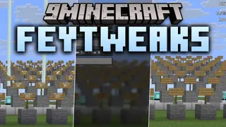 FeyTweaks 9minecraft Mod (26.2) – Boost FPS Across Busy Towns and Storage Hubs