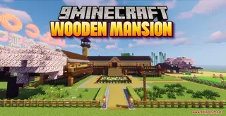 Wooden Mansion Map (26.2, 1.20.1) – Tranquil Countryside Retreat