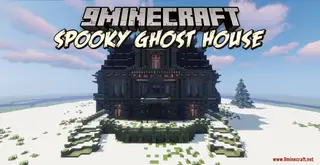 Spooky Ghost House Map (26.2, 1.20.1) – Haunted Mansion