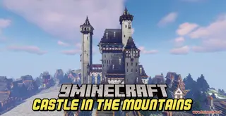 Castle In The Mountains Map (26.2, 1.20.1) – Majestic Medieval Fortress