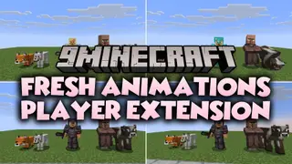 Fresh Animations Player Extension 9minecraft Resource Pack (26.2) – Expressive Animated Player Models
