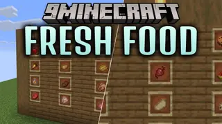 Fresh Food 9minecraft Resource Pack (26.2) – Delicious Handcrafted Pantry Treats