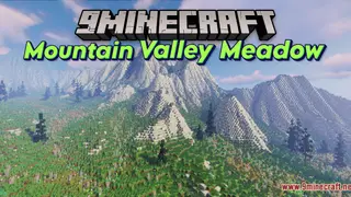 Mountain Valley Meadow Map (26.2, 1.20.1) – Ultra-Realistic Terrain