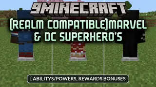 Marvel & Dc Superhero's Addon (26.x, 1.21) – Play as Iron Man, Batman and More