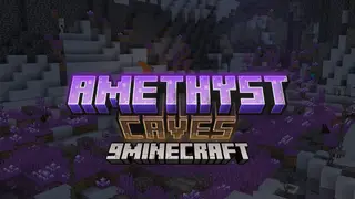 Amethyst Caves Data Pack (1.21.5) – A Sparkling New Underground Biome Awaits