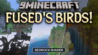 Fused's Birds Shader (26.x, 1.21) – Animated Flying Bird Particles for Skies