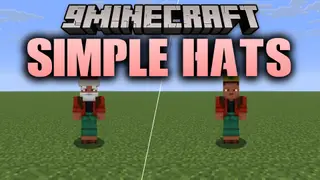 Simple Hats 9minecraft Mod (26.2) – Wear Stylish Hats Without Losing Helmet Armor