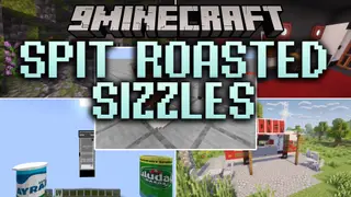 Spit Roasted Sizzles Mod (1.21.8, 1.20.1) – Cook Doner Kebabs and Run Your Own