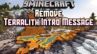 Remove Terralith Intro Message Data Pack (1.21.5, 1.20.1)