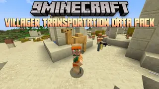 Villager Transportation Data Pack (1.21.4, 1.20.1) – Easier Villager Transportation