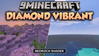 Diamond Vibrant Shader (26.x, 1.21) – Crisp Water and Rich Lighting for Mobile