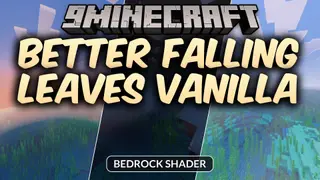 Better Falling Leaves Vanilla Shader (26.x, 1.21) – Leaves Settling on Ground