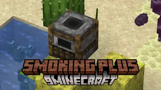 Smoking Plus Data Pack (1.21.5, 1.21) – Expanded Smoker Functionality For Faster Smelting