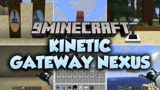 Kinetic Gateway Nexus Mod (1.21.11) – Fling Yourself Across Worlds