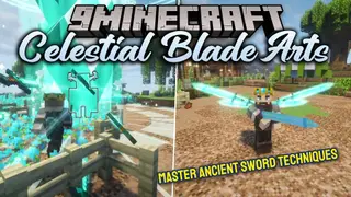 Celestial Blade Arts Mod (1.21.1, 1.20.1) – Ride Flying Swords and Command