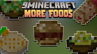 More Foods Data Pack (1.21.5, 1.20.1) – Food Recipes