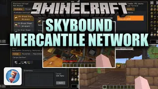 Skybound Mercantile Network Mod (1.21.1) – Deliver Airship Cargo and Salvage