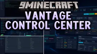 Vantage Control Center Mod (26.2, 1.21.1) – Manage Your Server Directly