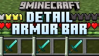 Detail Armor Bar 9minecraft Mod (26.2) – Never Break Your Gear By Surprise in Combat
