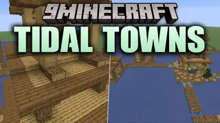 Tidal Towns 9minecraft Mod (26.2) – Trade with Floating Villages Across Deep Oceans