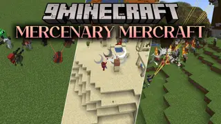 Mercenary Mercraft Mod (1.21.1, 1.20.1) – Hire Team Fortress Mercenaries