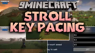 Stroll Key Pacing Mod (26.2, 1.20.1) – Slow Down and Walk Calmly