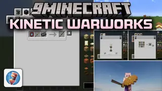 Kinetic Warworks Mod (1.21.1) – Fight Monsters with Kinetic Weapons and Gadgets