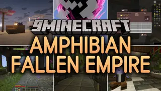 Amphibian Fallen Empire Mod (1.21.1) – Trade and Battle in Ancient Axolotl Ruins