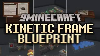 Kinetic Frame Blueprint Mod (1.21.1, 1.20.1) – Build Huge Multiblock Machines