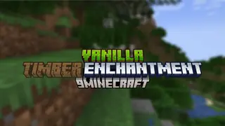 Vanilla Timber Data Pack (1.21.4, 1.21) – Enchantment Fell Entire Trees With One Swing
