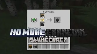 No More Charcoal Data Pack (1.21.4, 1.20.1) – Turn Wood Logs Directly into Coal