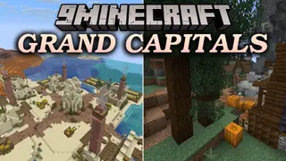 Grand Capitals 9minecraft Data Pack (26.2) – Giant Capital Cities Replace Vanilla Towns
