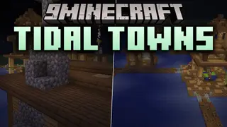 Tidal Towns 9minecraft Data Pack (26.2) – Trade and Farm on Floating Ocean Towns