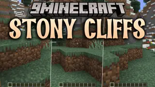 Stony Cliffs Are Cool 9minecraft Data Pack (26.2) – Natural Rock Faces Emerge
