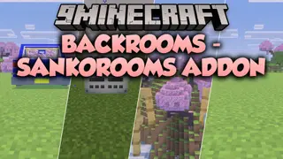Backrooms – SankoRooms Addon (26.x, 1.21) – Survive Eerie Liminal Levels