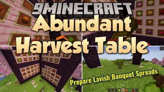 Abundant Harvest Table Mod (1.20.1) – Grow Fresh Fruit Trees and Bake Sweet