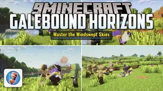Galebound Horizons Mod (1.21.1, 1.20.1) – Brave Frosty Wilds and Build Cozy