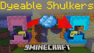 WASD Dyeable Shulkers Data Pack (1.21.4, 1.20.1) – Skulkers With Colors!