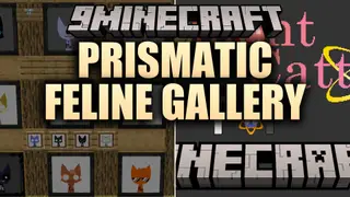 Prismatic Feline Gallery Mod (1.21.8, 1.20.1) – Decorate Your Base with Element