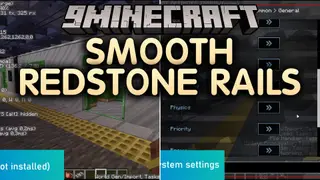 Smooth Redstone Rails Mod (1.20.1) – Run Massive Train Networks Without Lag