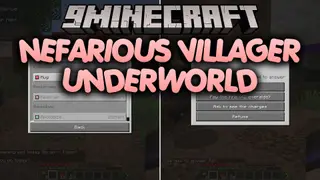Nefarious Villager Underworld Mod (1.21.1, 1.20.1) – Live a Life of Crime