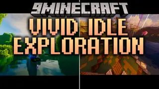 Vivid Idle Exploration Mod (26.2, 1.21.1) – Watch Cinematic Camera Angles
