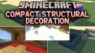 Compact Structural Decoration Mod (26.2, 1.21.1) – Place Blocks Together